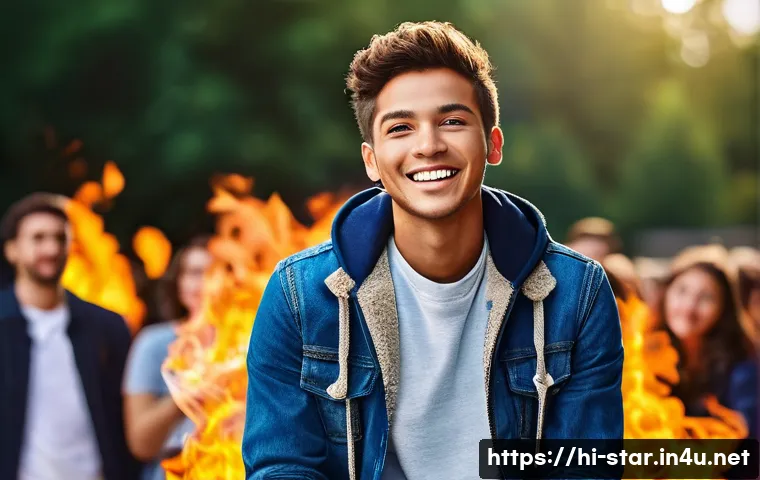 별자리와 커뮤니케이션 스타일 - **Prompt Title: Enthusiastic Storyteller of the Fire Element**

    **Image Prompt:** A dynamic, ful...